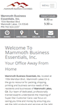 Mobile Screenshot of mammothbusiness.com
